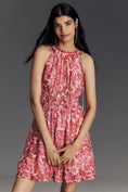 Load image into Gallery viewer, The Somerset Halter Mini Dress
