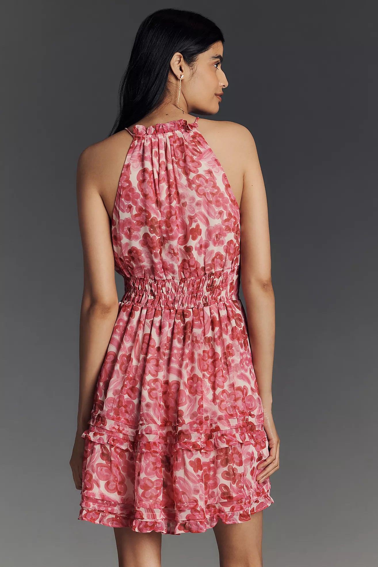 The Somerset Halter Mini Dress