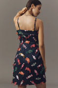 Load image into Gallery viewer, Maeve Printed Buttondown Mini Dress
