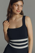 Load image into Gallery viewer, Maeve Sleeveless Square-Neck A-Line Sweater Dress
