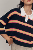 Load image into Gallery viewer, Maeve Crop Polo Shirt
