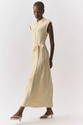 Load image into Gallery viewer, En Saison Pleated Shirtdress
