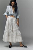 Load image into Gallery viewer, By Anthropologie Lace Petticoat Crop Wide-Leg Pants
