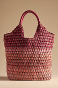 Load image into Gallery viewer, Gradient Beach Raffia Hobo Bag
