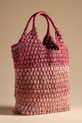 Load image into Gallery viewer, Gradient Beach Raffia Hobo Bag
