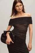 Load image into Gallery viewer, Maeve Off-The-Shoulder Mesh Top
