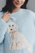 Load image into Gallery viewer, Maeve Crew-Neck Dog Icon Pullover Sweater
