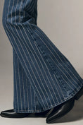 Load image into Gallery viewer, ALIGNE Diamante Embellished High-Rise Flare Jeans
