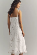 Load image into Gallery viewer, Maude Club Plus Cotton Ciel Eyelet Midi Dress
