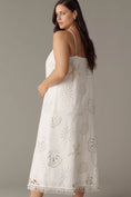 Load image into Gallery viewer, Maude Club Plus Cotton Ciel Eyelet Midi Dress
