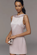 Load image into Gallery viewer, Mare Mare Draped Satin Mini Dress

