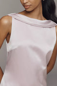 Load image into Gallery viewer, Mare Mare Draped Satin Mini Dress

