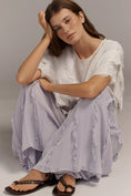 Load image into Gallery viewer, By Anthropologie Sheer Ruffle Flare Pants
