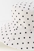 Load image into Gallery viewer, By Anthropologie Polka Dot Bucket Hat
