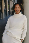 Load image into Gallery viewer, Back When 100% Cotton Mock-Neck Pullover
