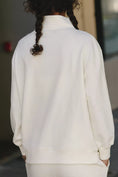 Load image into Gallery viewer, Back When 100% Cotton Mock-Neck Pullover
