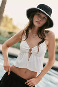 Load image into Gallery viewer, By Anthropologie Whipstitch Bucket Hat
