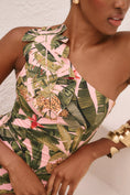 Load image into Gallery viewer, Farm Rio One-Shoulder One-Piece Swimsuit
