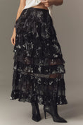 Load image into Gallery viewer, By Anthropologie Ruffled Tulle Petticoat Maxi Skirt
