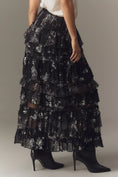 Load image into Gallery viewer, By Anthropologie Ruffled Tulle Petticoat Maxi Skirt
