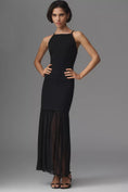 Load image into Gallery viewer, By Anthropologie Backless Sheer Midi Dress
