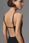 Load image into Gallery viewer, By Anthropologie Backless Sheer Midi Dress
