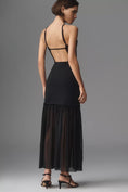Load image into Gallery viewer, By Anthropologie Backless Sheer Midi Dress
