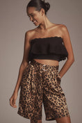 Load image into Gallery viewer, Bishop + Young Silky Belted Bermuda Shorts
