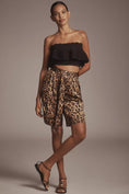 Load image into Gallery viewer, Bishop + Young Silky Belted Bermuda Shorts
