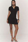 Load image into Gallery viewer, Maeve Short-Sleeve Polo Mini Dress

