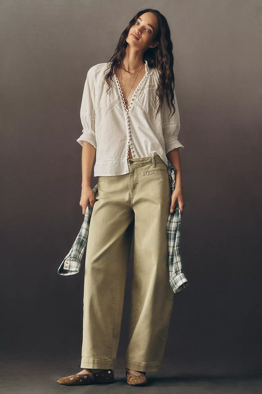Maeve Tapered Slouch High-Rise Jeans