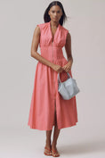 Load image into Gallery viewer, The Tommie Zip-Front Midi Dress
