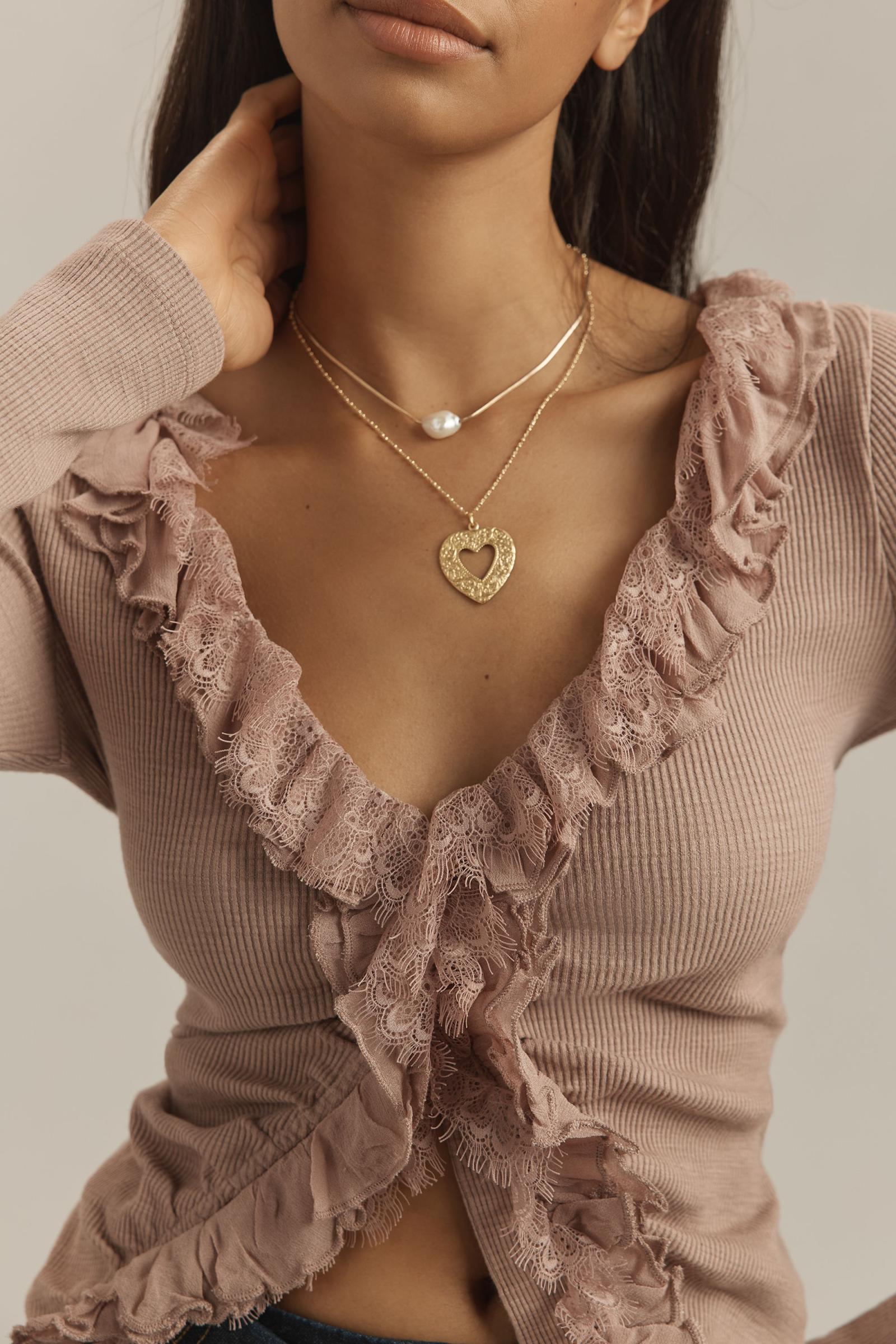 By Anthropologie Ruffled Cardigan Top