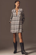 Load image into Gallery viewer, The Keira Long-Sleeve Mini Dress by Pilcro
