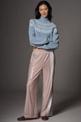 Load image into Gallery viewer, The Brooklin Sequin Pull-On Track Pants by Maeve
