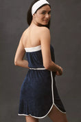 Load image into Gallery viewer, Daily Practice Strapless Terry Mini Dress
