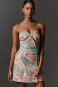 Load image into Gallery viewer, By Anthropologie Strapless Mini Blazer Dress
