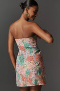 Load image into Gallery viewer, By Anthropologie Strapless Mini Blazer Dress
