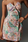 Load image into Gallery viewer, By Anthropologie Strapless Mini Blazer Dress

