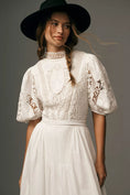 Load image into Gallery viewer, Forever That Girl Mock-Neck Lace Maxi Dress
