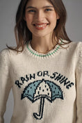 Load image into Gallery viewer, Maeve Cotton Linen Crew-Neck Sweater
