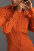 Load image into Gallery viewer, Good American Poplin Mini Shirt Dress
