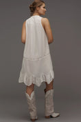 Load image into Gallery viewer, By Anthropologie Sleeveless V-Neck Lace Mini Dress
