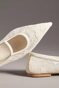 Load image into Gallery viewer, Matisse Fleur Lace Pointed-Toe Ballet Flats
