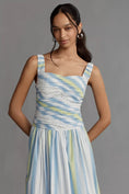 Load image into Gallery viewer, By Anthropologie Square-Neck Drop-Waist Maxi Dress
