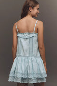 Load image into Gallery viewer, Pilcro Sleeveless Square-Neck Swing Mini Dress
