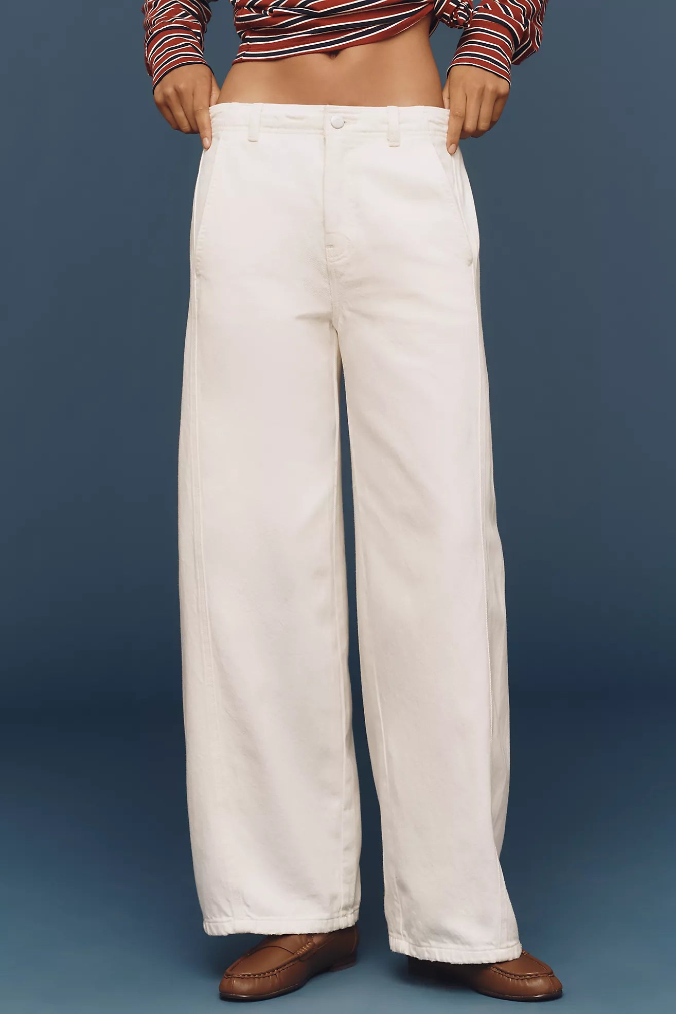 Pilcro High-Rise Tapered Jeans