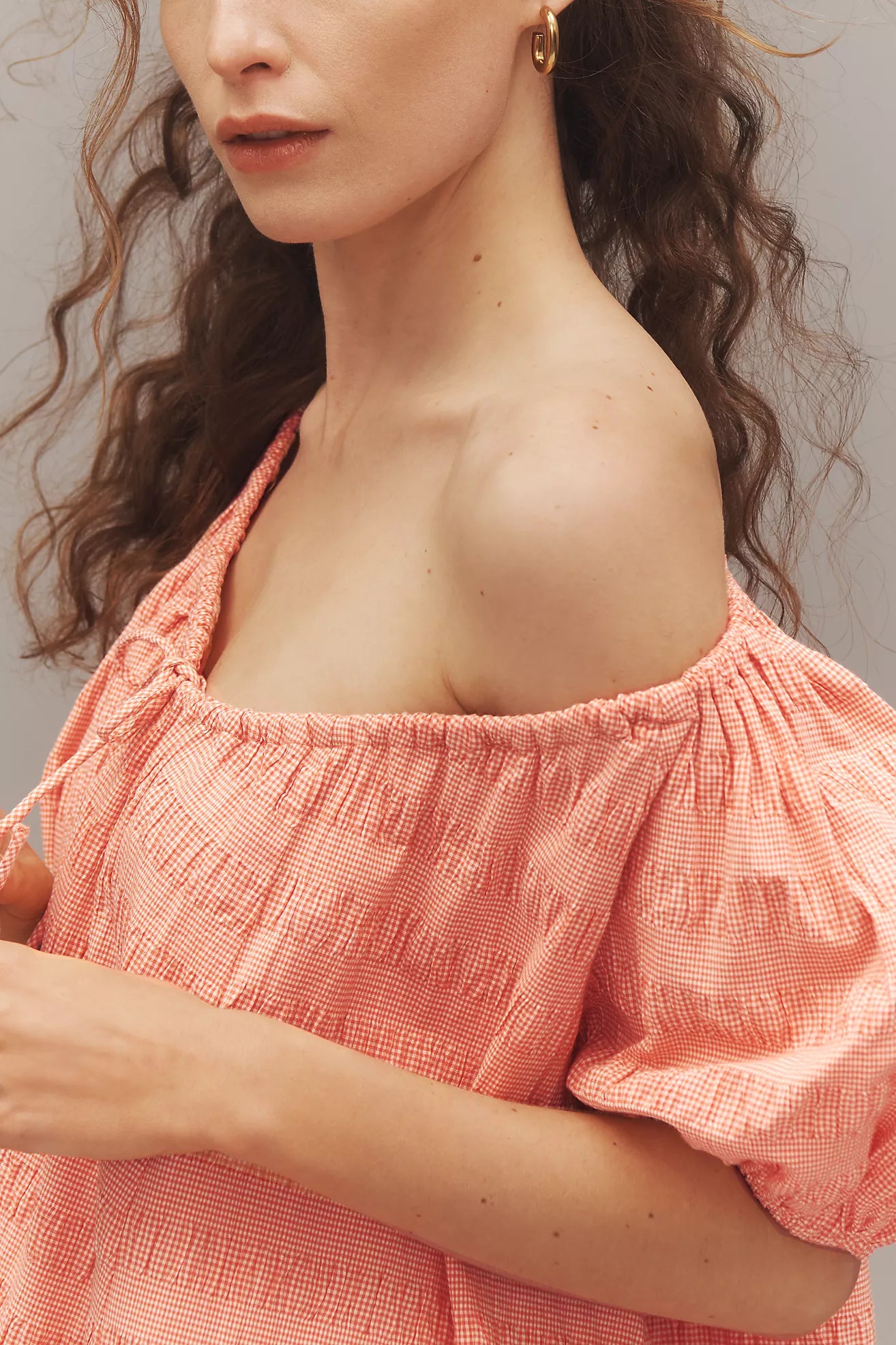 Maeve Scoop-Neck Mini Swing Dress