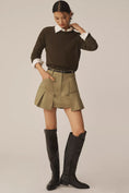 Load image into Gallery viewer, Pilcro Pleated Utility Skort

