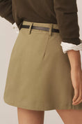 Load image into Gallery viewer, Pilcro Pleated Utility Skort
